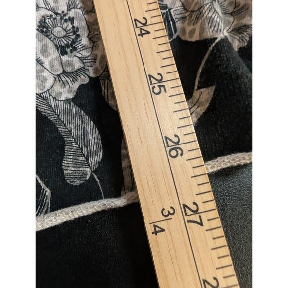 Lucky Brand Women's Small Floral French Terry Wrap Hooded Sweatshirt Cardigan - Picture 11 of 13